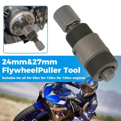 Ferramenta de Reparo de Substituição de Motocicleta Ferramenta de Remoção de Porca Chave de Porca de Bloqueio de Embreagem de Cabeça Dupla Preta Ferramenta de Reparo de Motocicleta