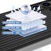 Anwendbar für Samsung S26Ultra Handyhülle geriffeltes Gitter magnetischer Saugnapf S25Ultra rutschfest S24Ultra Schutzhülle