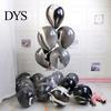 Wedding Party Balloon 10Pcs/Set 12-inch Latex Agate Pattern Anti-burst Thicker Festival Props Birthday Home Ornament Accessories