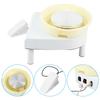 25cm 350W Electric Pottery Wheel Machine Foot Pedal Speed Control for DIY Ceramic Craft