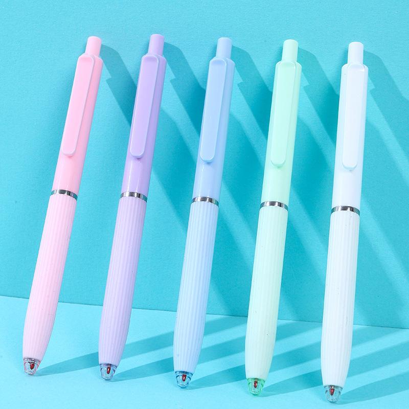 

5 шт. Высококачественная гелевая ручка Быстросохнущие нейтральные ручки Плавное письмо Нейтральные ручки Офисные принадлежности Студенческие канцелярские товары Подарки 5Pcs