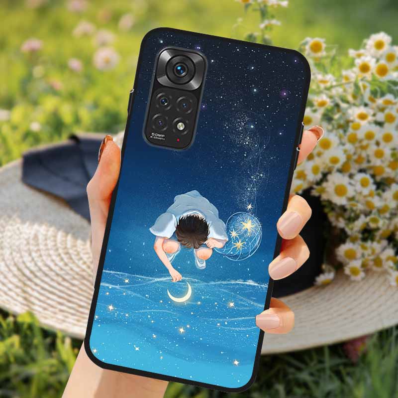 For Redmi Note 11 Cases Note 11S Soft TPU Silicone Back Covers for Xiaomi Redmi Note 11 Pro 5G Phone Case Redmi Note11S 4G Coque