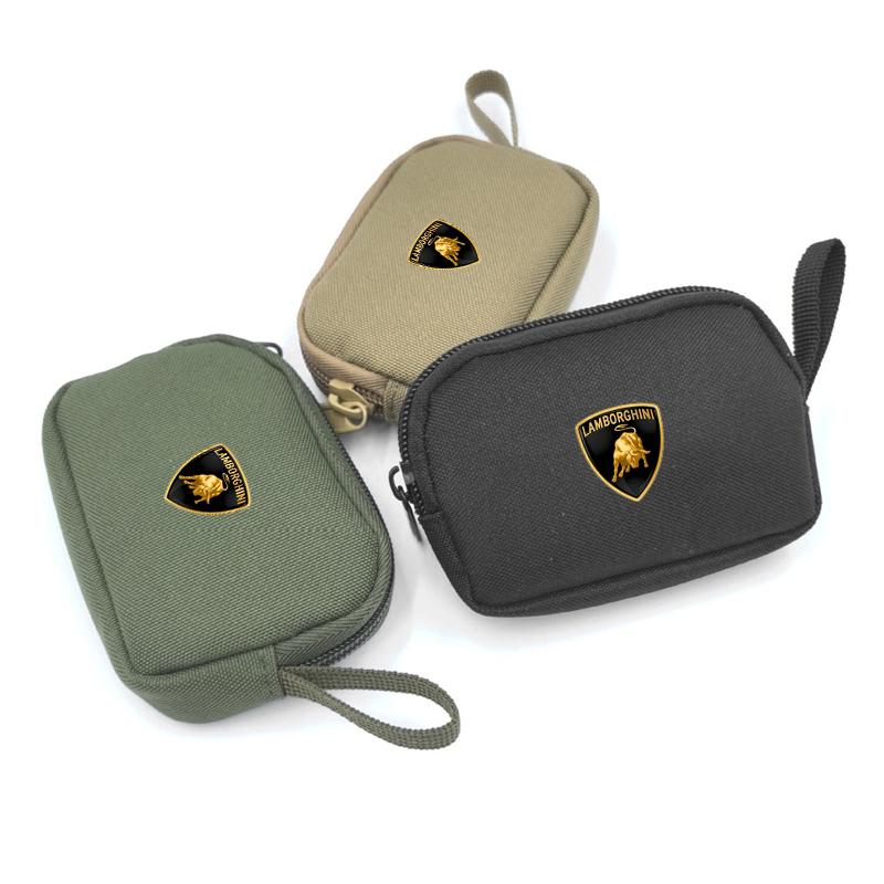 Key Handbag Wallets High Quality Car Logo Portable Storage Bag For Lamborghini LP570 LP610 Urus LP700 LP770 Gallardo Aventador