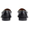 Interlocking Leather Men's Casual Shoes Men's Black 738469 17X00 1000