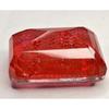 51-53 Ct Natural Monarch Fire Opal Emerald Cut Stunning Certified Gemstone
