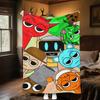 Sprunki Characters Plush Blanket Soft Comfortable All Seasons Perfect Gift Couch Office Nap Outdoor Travel Blanket