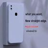 Vivo X21i Drop-Proof Silicone Case with Rear Fingerprint Access