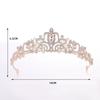 Bride's Crown Headwear Catwalk Decorations Luxurious Coming of Age Ceremony Hair Accessories Birthday Crowns  Wedding Photo Accessories