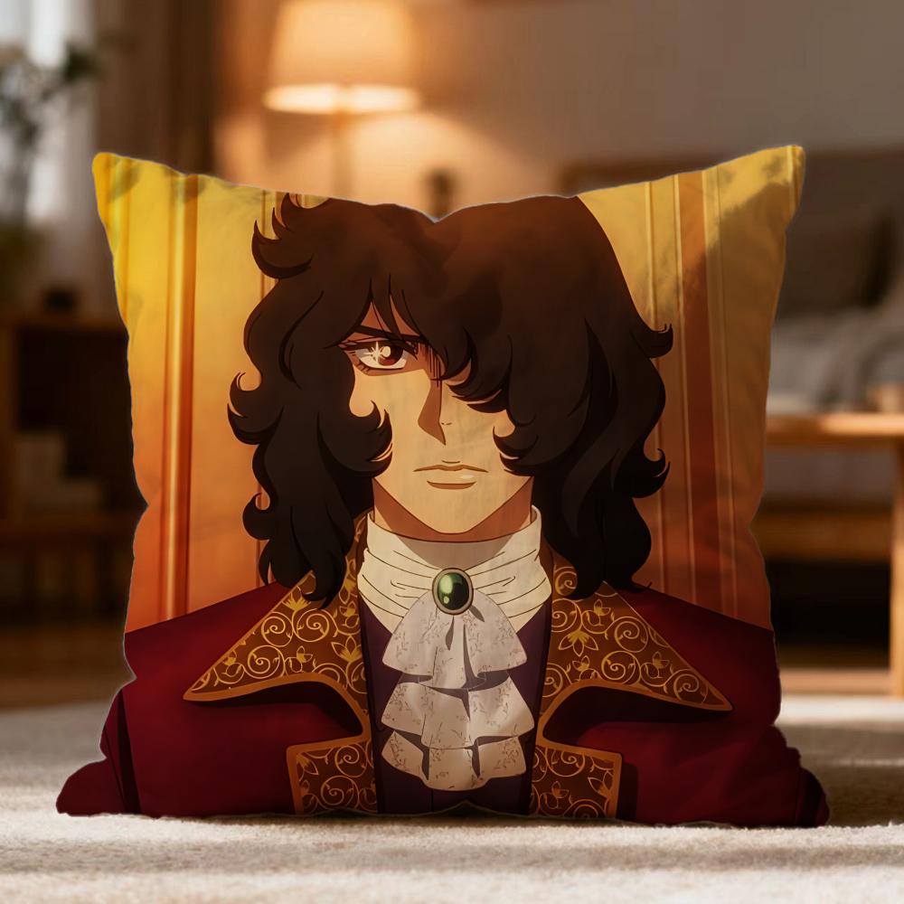 Fashion TThe Rose of Versailleses Cushion Cover Soft Washable Pillow Case Multi-Scene for Couch Bed Travel Office Use