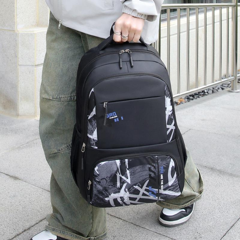 Wholesale Men and Women Backpacks Nylon College Style School Backpacks Large Capacity Schoolbags Bookbags Orthopedic School Bags