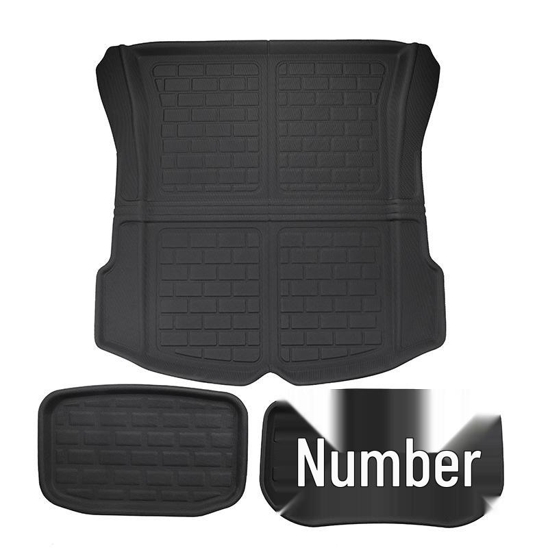 Tesla Model 3 TPR & XPE Full Coverage Floor and Trunk Mats (Left/Right Rudder)