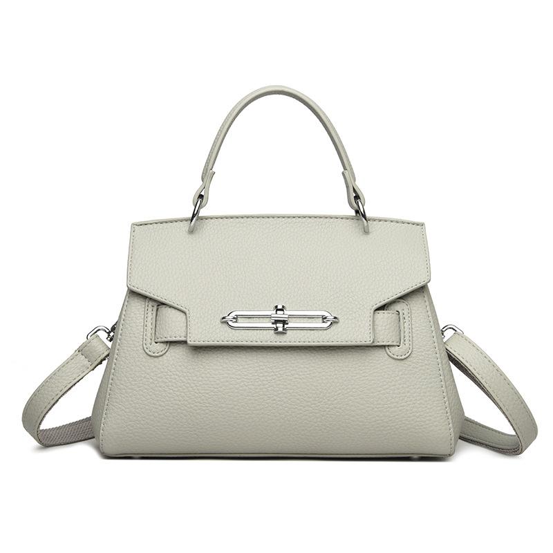 Lychee Pattern Women's Bag New Fashion Crossbody Portable Shoulder Large Capacity Bag