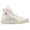 Converse Chuck Taylor All Star Comfortable and Versatile High-Top Canvas Shoes Women's White