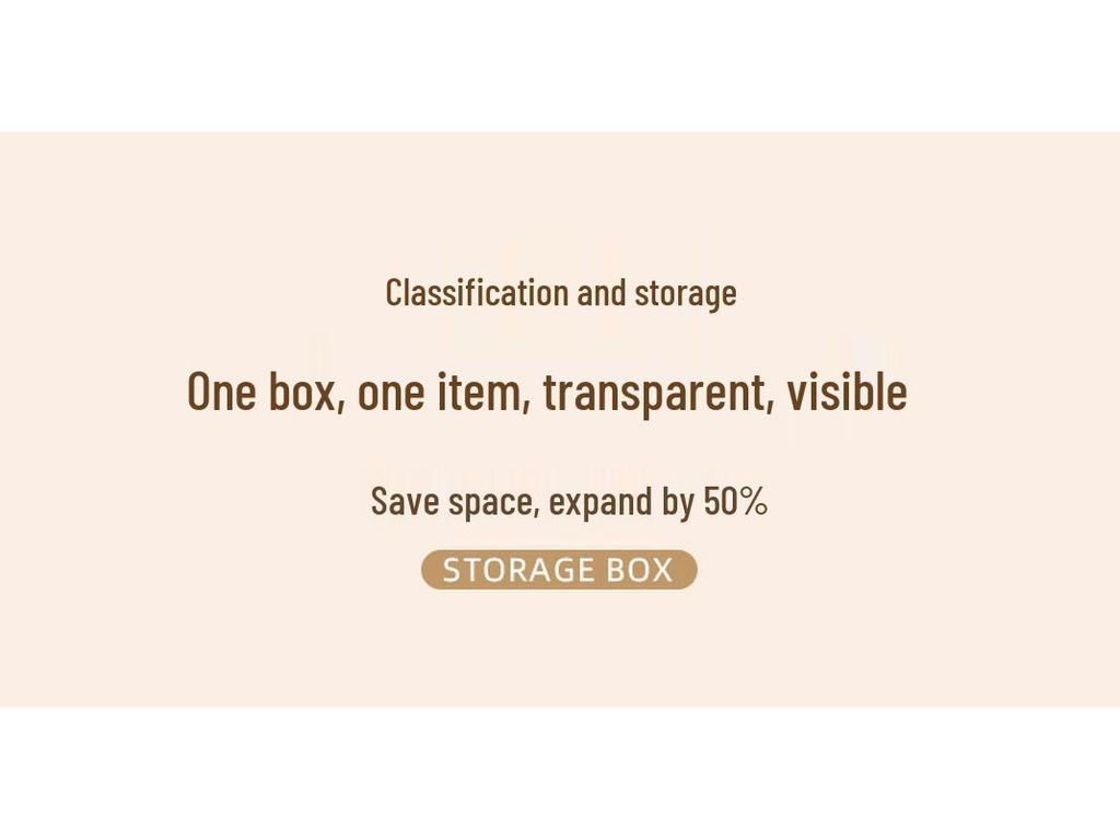 Large Capacity Transparent Food-Grade Storage Box for Fridge & Freezer