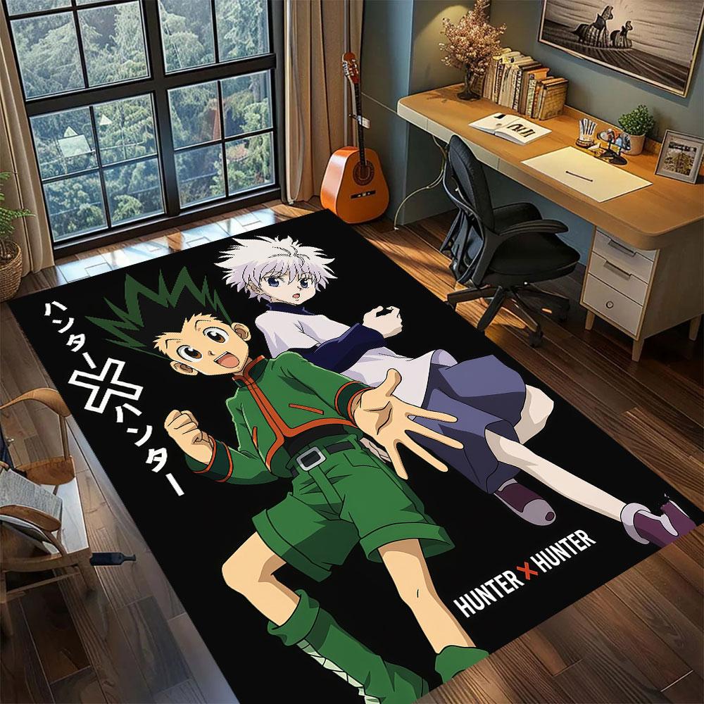 Hunter anime character Carpet for Living Room Bedroom Home Decor Cool Movie Mat Play Floor Mat