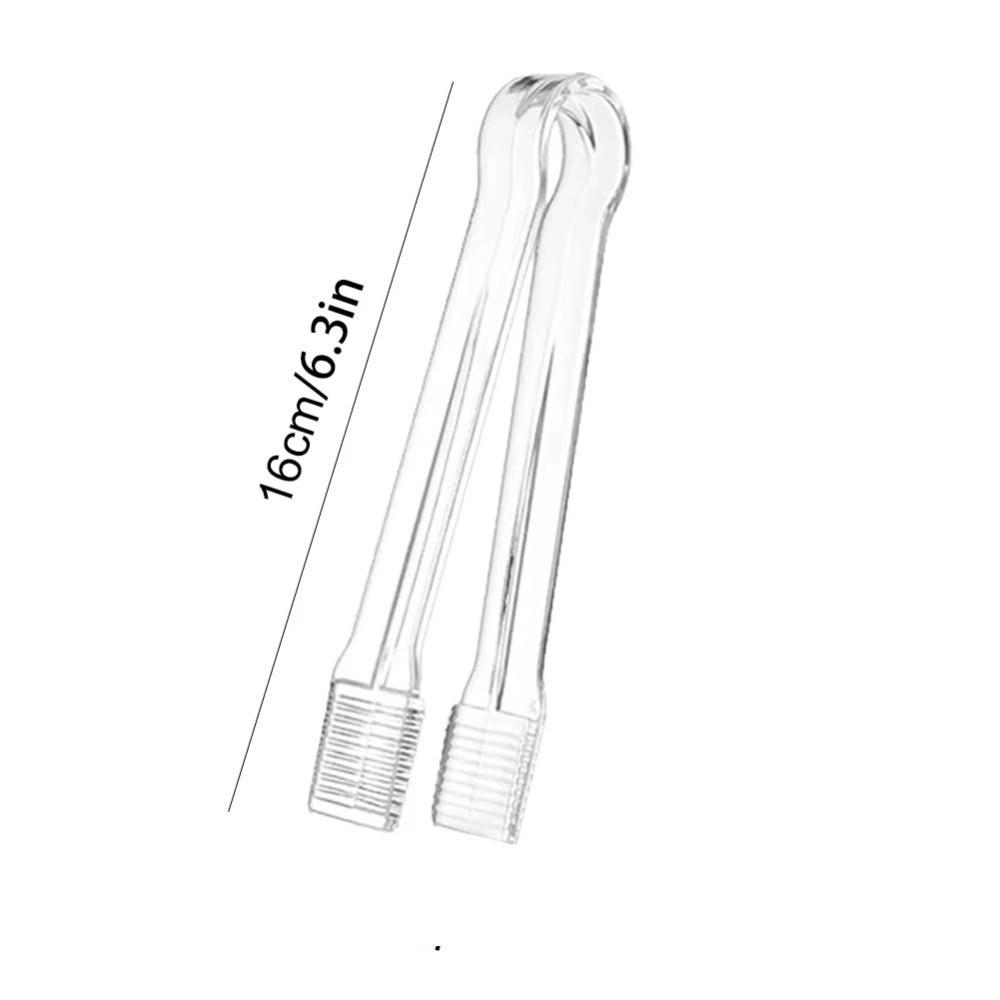10pcs Non Slip Food Clip Transparent BBQ Clips Barware Serving Tongs  Events