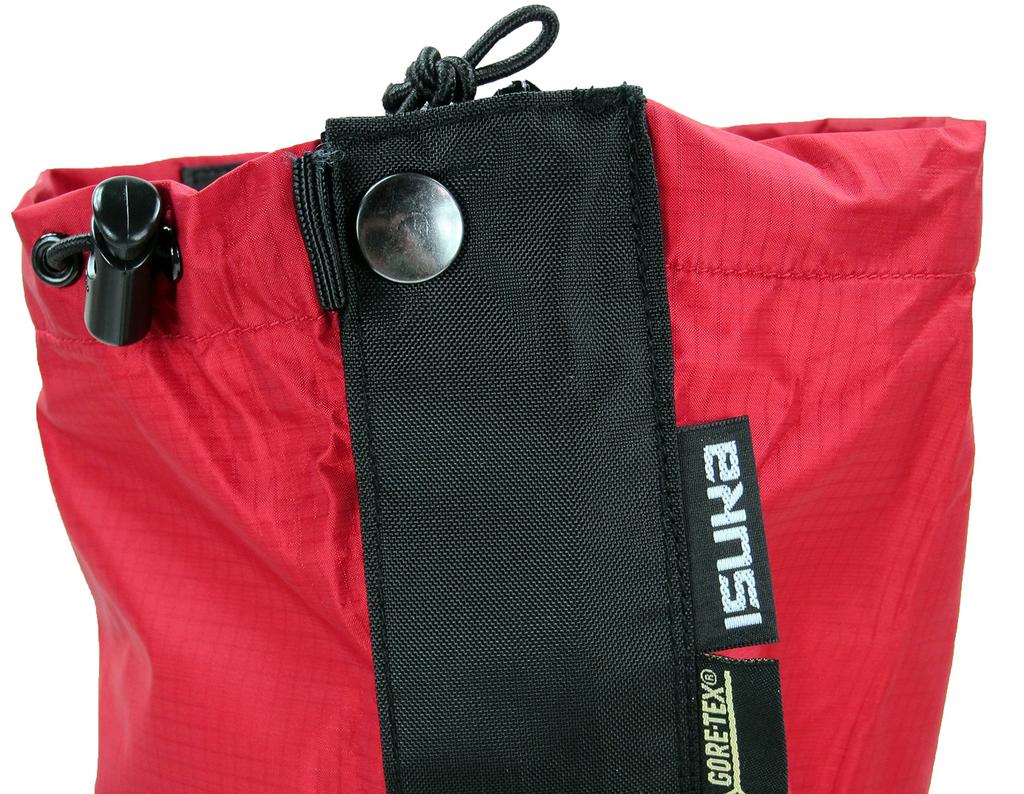 Isuka Light Front Red (ISUKA) Gore-Tex Spats, Zipper, Small, 246419,