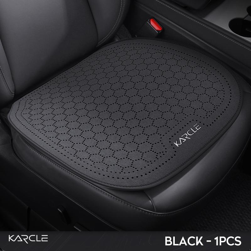 Karcle Suede Breathable Car Seat Cover Universal Four Season Car Seat Cushion Full Set Comfortable Car Interior Accessories
