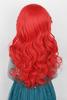 Topcosplay Mermaid Wig for Red Curly Cosplay Halloween Costume Theater One Size Fits School with Net Kids, Hair, Wig, Wig, Wig, Costume, Most,