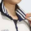Adidas Originals Retro Track Top Sporty Club Vintage Color Block Knit Stand Collar Jacket Women Jacket Han-Jade-White JM8022
