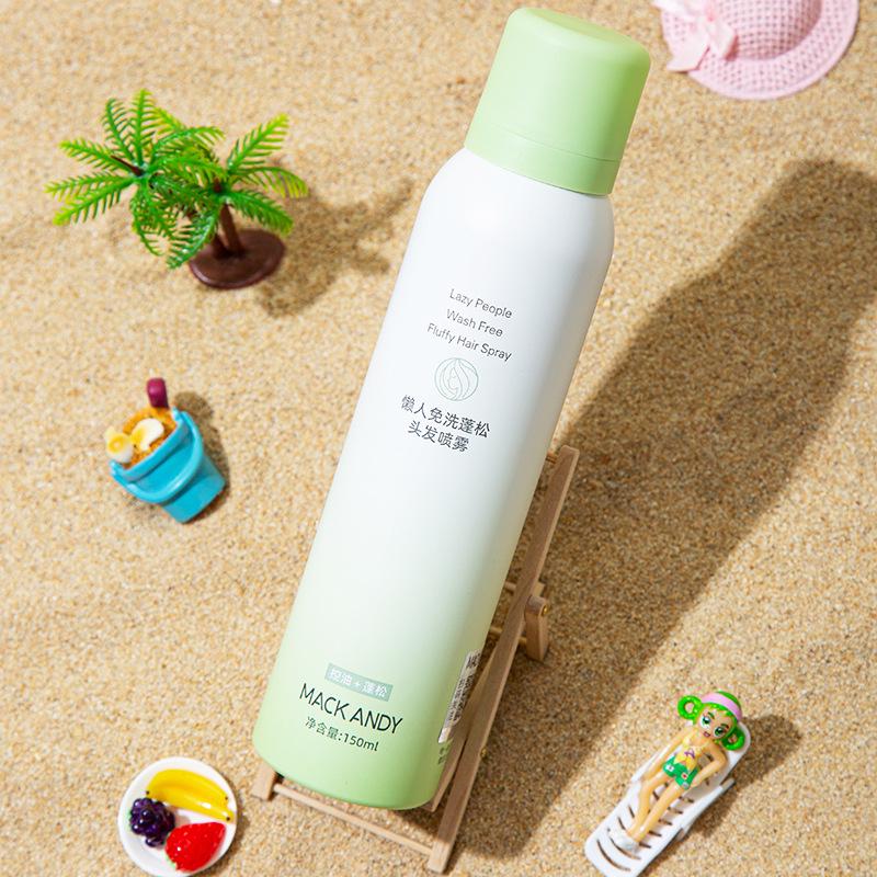 Mark Andy Rinse-Free Dry Shampoo for Men & Women - Oil Control, Volumizing, Natural Fluffy Top Styling Spray.