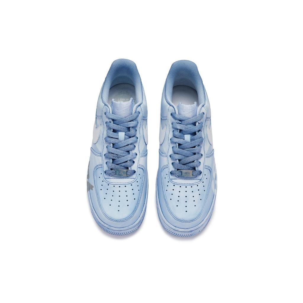 Nike Air Force 1 '07 Low Top Skateboard Shoes Men's Blue White CW2288-111(Teamr-)