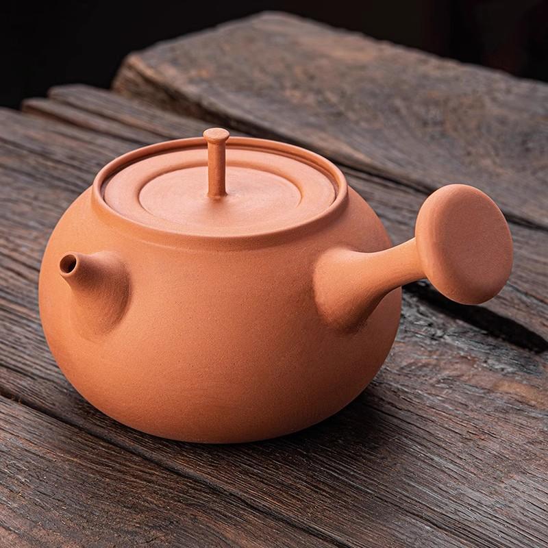 Side Put Red Clay Cinnabar Pot Household Kung Fu Charcoal Stove Electric Clay Stove Tea Maker