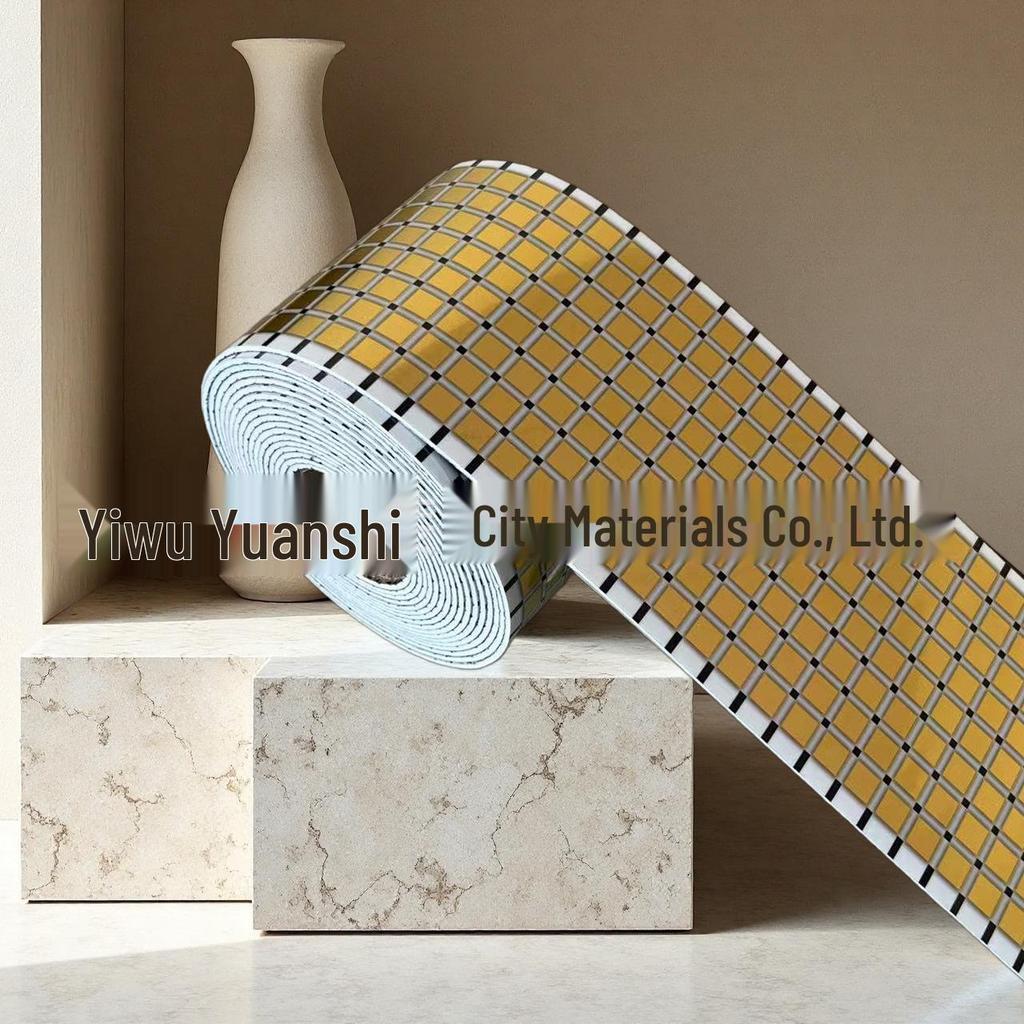 Marmoroptik Selbstklebende Fliesen-Sockelleiste & Wandaufkleber