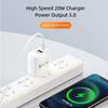 Dual-Port 20W Fast Charger for Apple & Huawei - A+C Compatibility