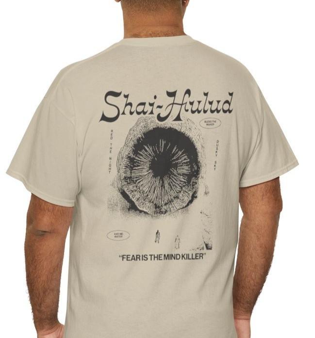 

Dune Vintage T-Shirt Shai-Hulud Sandworm Retro Arrakis Sci-Fi Unisex Tee XL