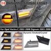 A Pair LED Dynamic Turn Signal Light For Opel Vectra C Signum 2002 2003-2008 Side Marker Fender Light Indicator Lamp 93192381