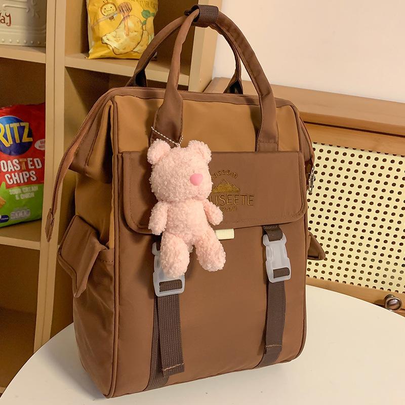 Handbag Elementary school girl High value girl Cute letter children Small backpack