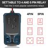 12V Car Relay Tester Battery Tester Automotive Electronic Relay Tester LED Light Indicator Car