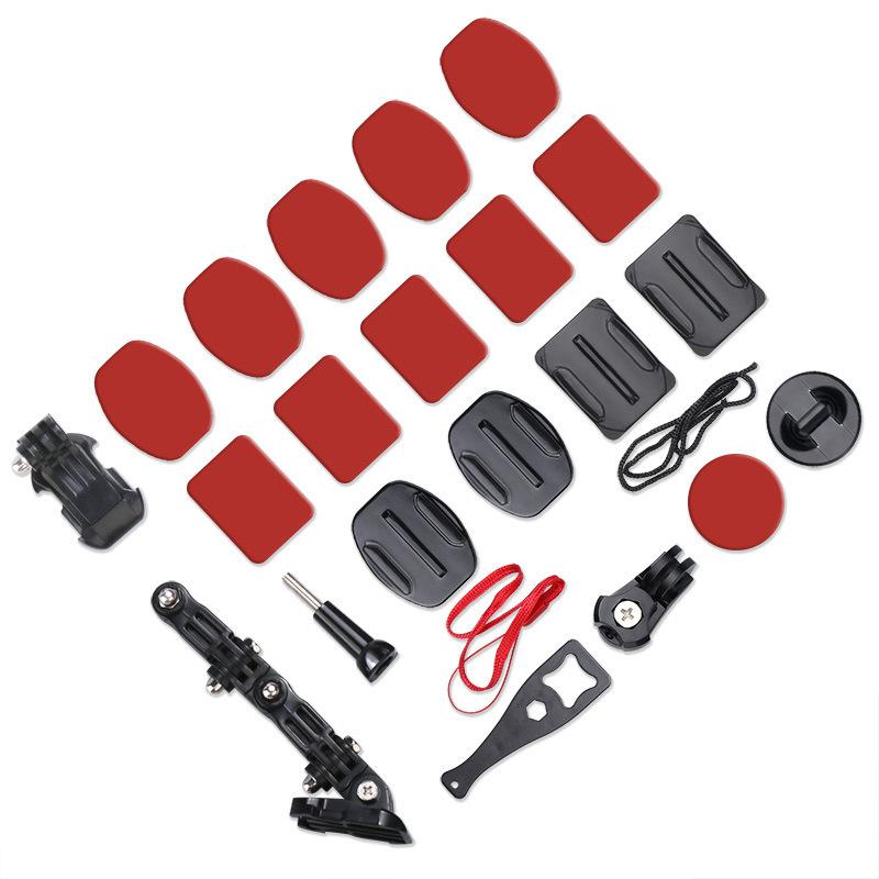 Motorcycle Helmet Chin Mount Kit Stable Non-Damaging Bracket for Hero 13 12 11 10 Motocross Stunt Performance Shooting