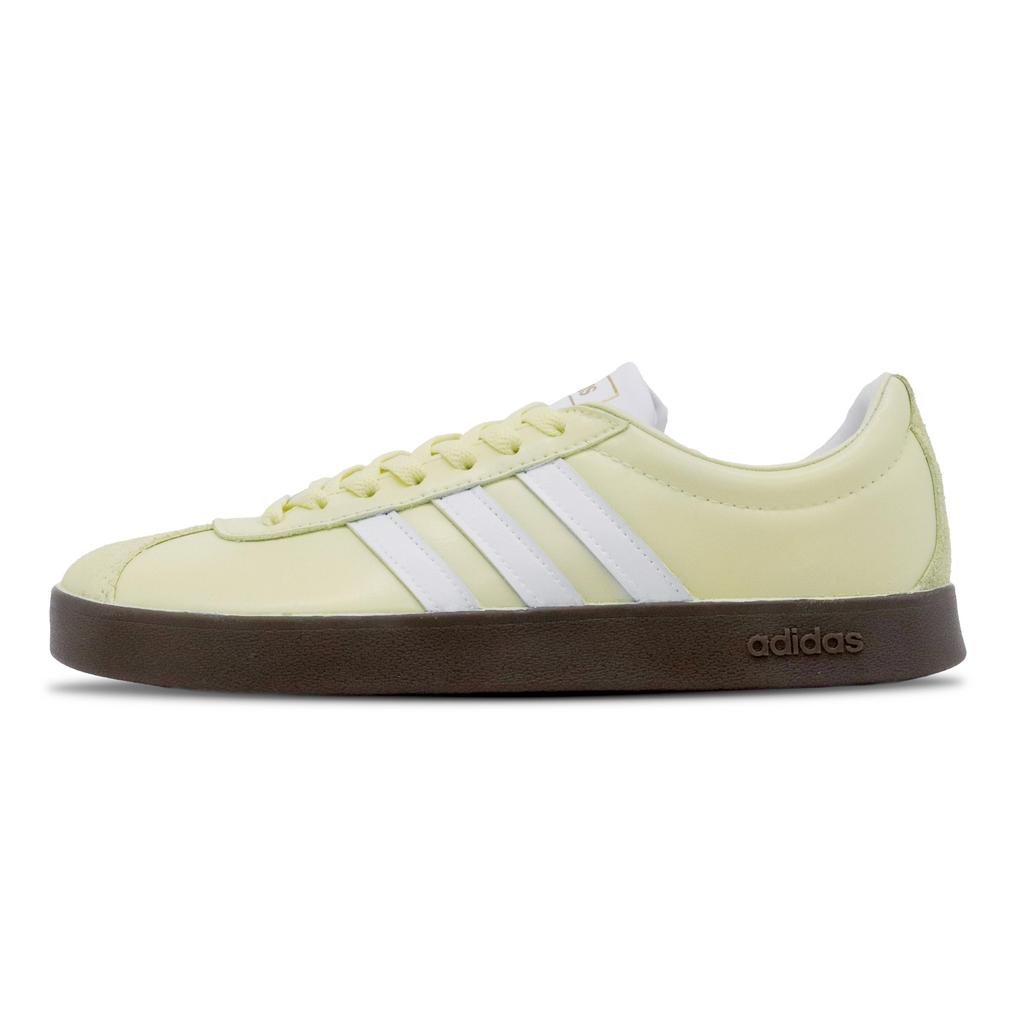 Adidas Neo Vl Court Tree Inside, Flowing Custard Slip Resistant Low top Skateboard Shoes Unisex Yellow ID6015(Team269-)