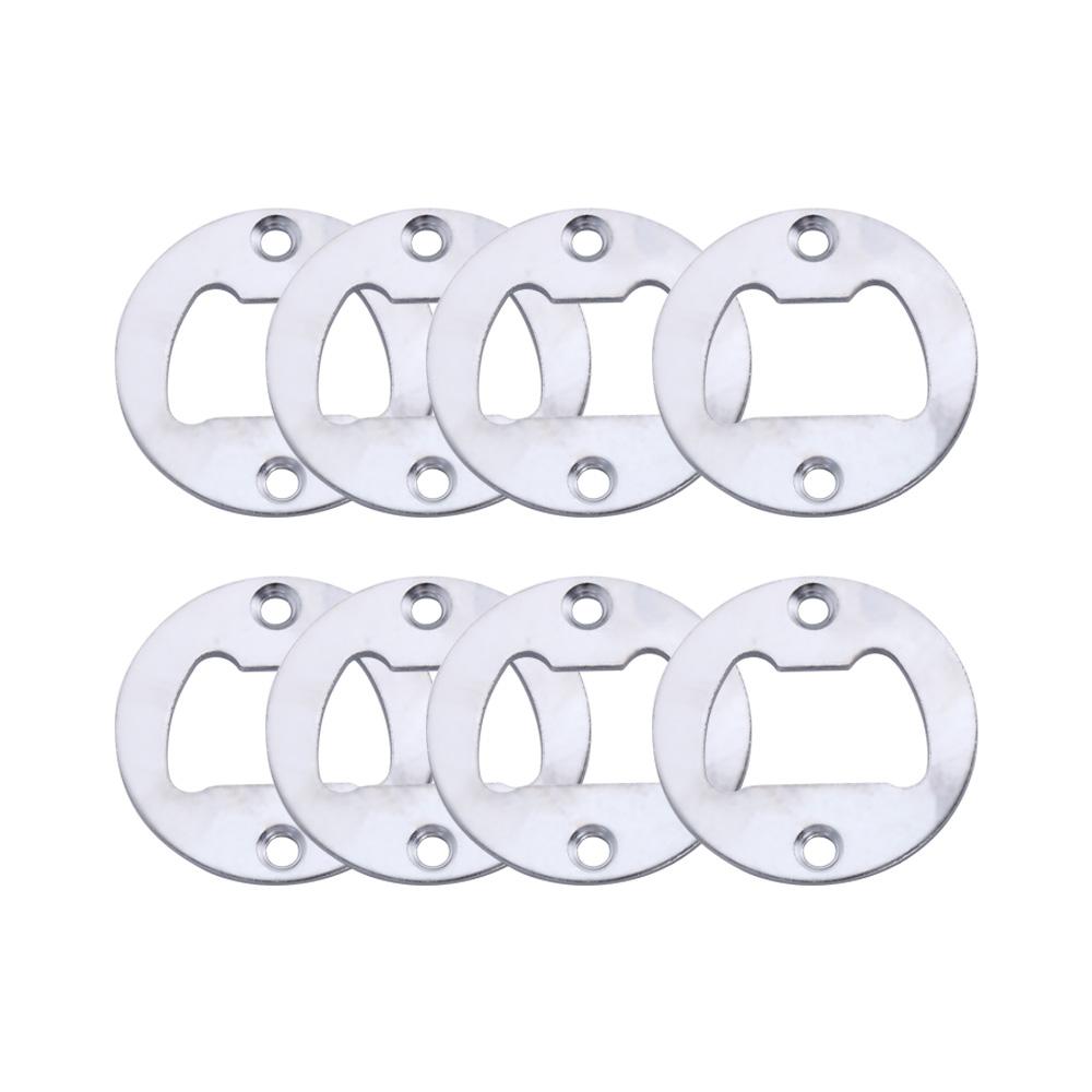 Silver Polished 40mm DIY Stainless Steel Bottle Opener Insert Hardware Parts Gadgets Kitchen Tool