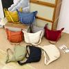 One-shoulder Cloth Bag Versatile Dumpling Bag Women's Japanese Simple Large-capacity Messenger Bag Women's New Student Small Cross Bag