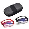 Men Women Folding Reading Glasses With Box Fashion Design Computer Glasses Unisex Presbyopia Prescription Eyewear With Diopter
