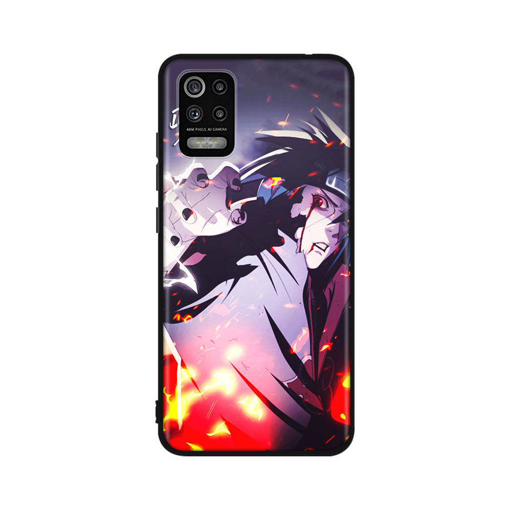 DT32 Naruto Sasuke Case for OPPO Reno 8 6 5 4 Pro Find X3 A17 A31 A38 A40 A53 A54 A55 A74 A76 A78 A77 A80 A94 A95 A96 Lite Black Soft Cover
