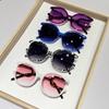 Fashion Men Women Hip Hop Punk Sun Glasses Luxury Design Trendy Eyewear Fashion Unisex Outdoor Travel Round Frame UV400 Sun Glasses