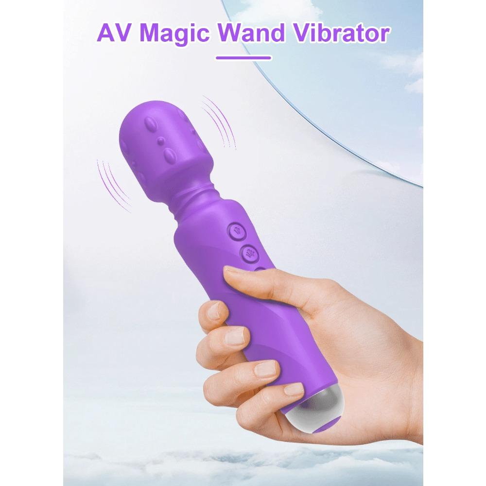 20 Speeds Powerful AV Vibrator for Women Masturbator G spot Clitoris Stimulator Magic-Wand Dildo Female Adult Sex Toys  Products