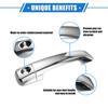 Car Door Handle Cover Plastic 1 Set  for Toyota Tundra 2007-2018, Durable