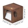 Photo Flip Book Frame Display Box Animation Machine Table Decor Ornament Album Hand Motion for