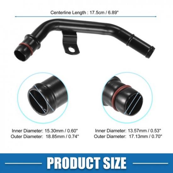 Engine Heater Hose Assembly No.53022199AC for Ram 1500 2011- Rubber 1 Pcs