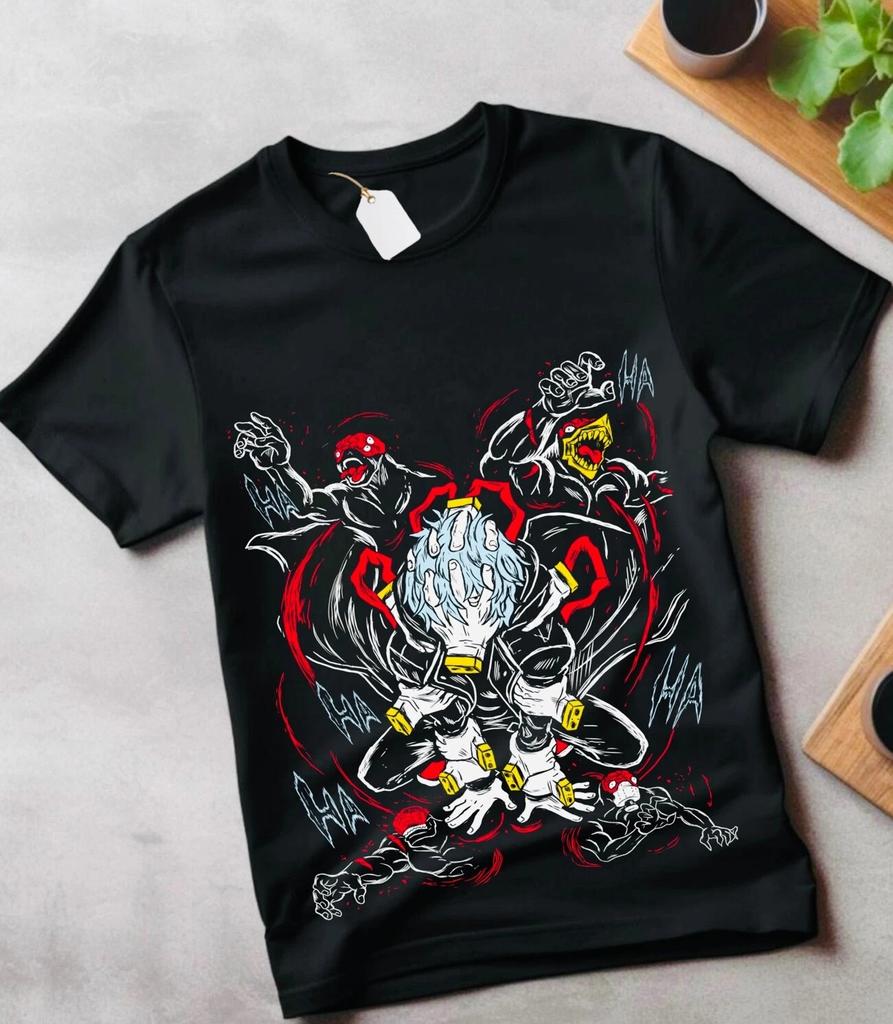 Anime Tomura Shigaraki My Hero Academia Black Tshirt