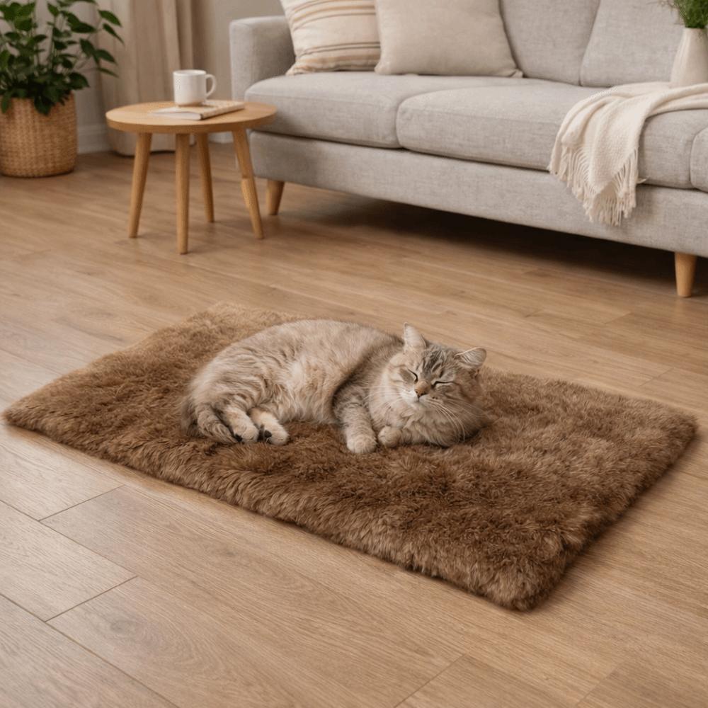 No Electricity Non-Slip Pet Self Heating Mat Warm Thicken Dog Heating Pad Soft Comfortable Cat Heated Mat for Cats and Dogs