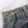 Simple Waist Tighting Pin Women Brooch Buckles Suit Vintage Trendy Jeans Fixed Suit Clothing Waist Clip Lady Safety Pins Jewelry