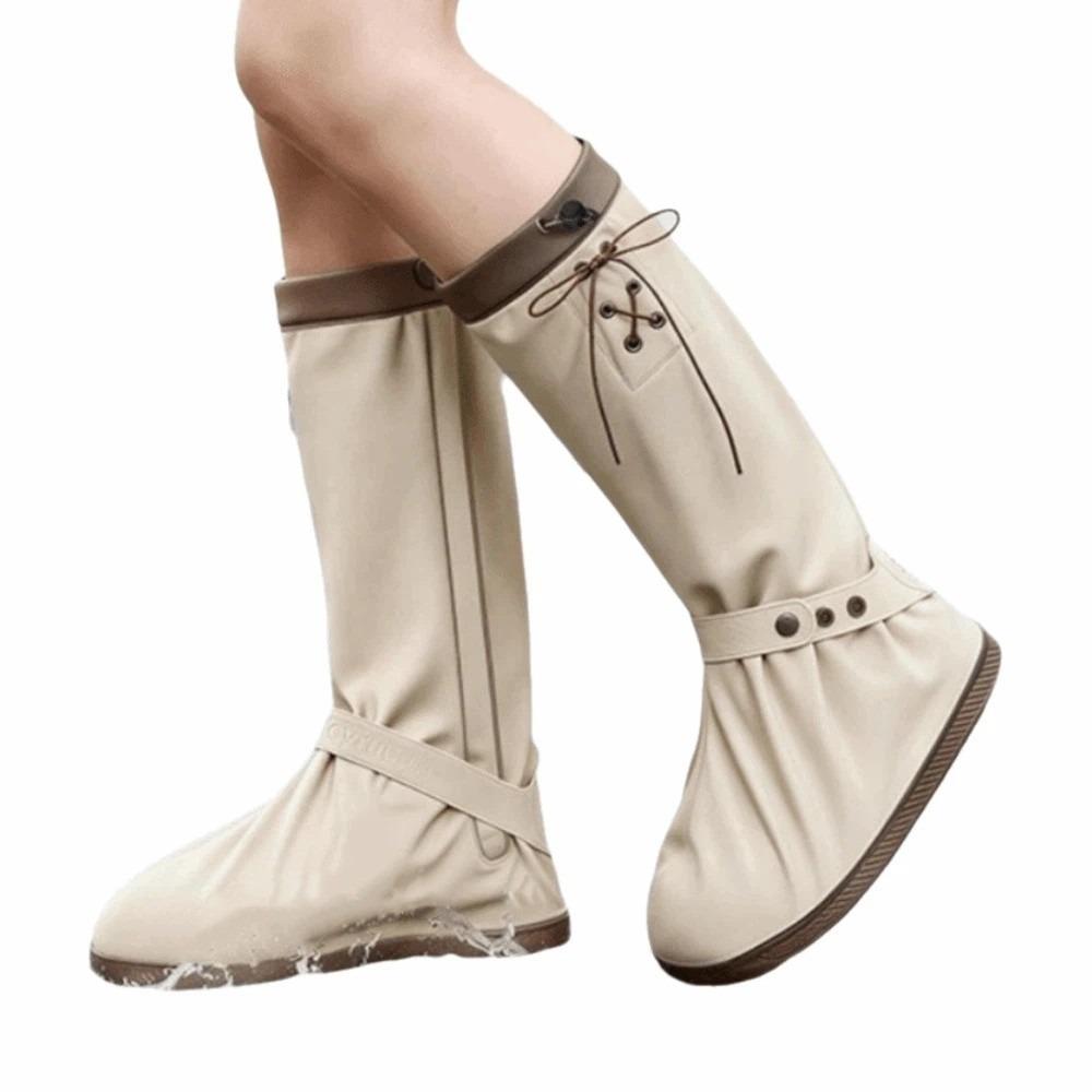 Rain Proof Rain Shoe Cover Non-Slip Wear-resistant Isolation Foot Cover Anti-slip Mud-proof Waterproof Boot Cover Outdoor