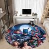 1pc Justice League DC Office Round Area Rug, Under Office Chairs Bedroom Living Room Home Decor, Room Deco, Available In Various Sizes