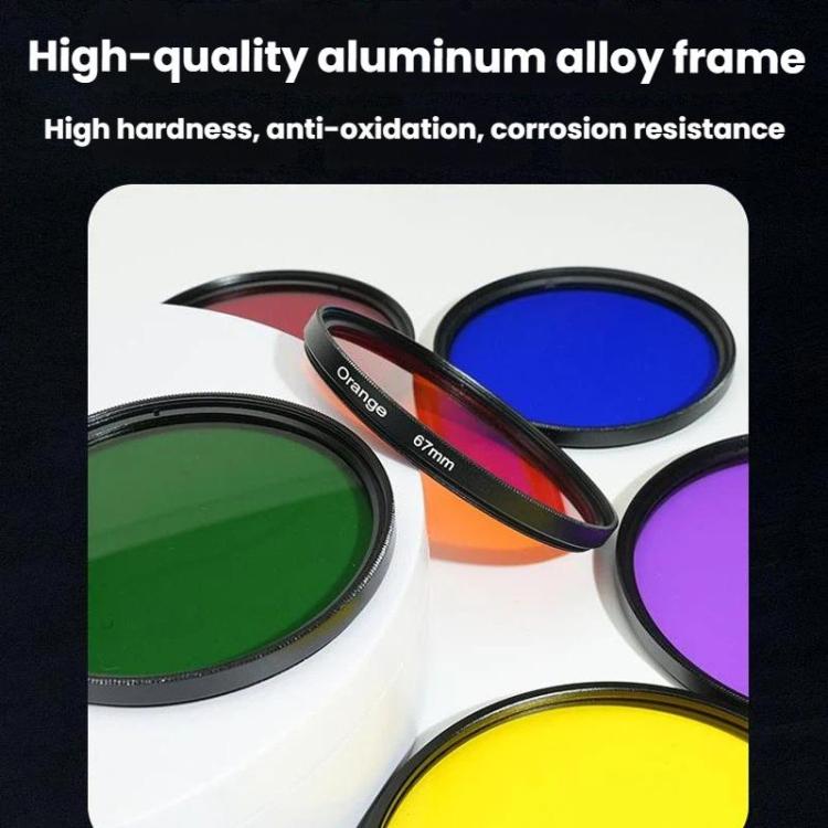 JSR מצלמת DSLR פילטר צבע עגול פילטרים דיגיטליים למצלמה